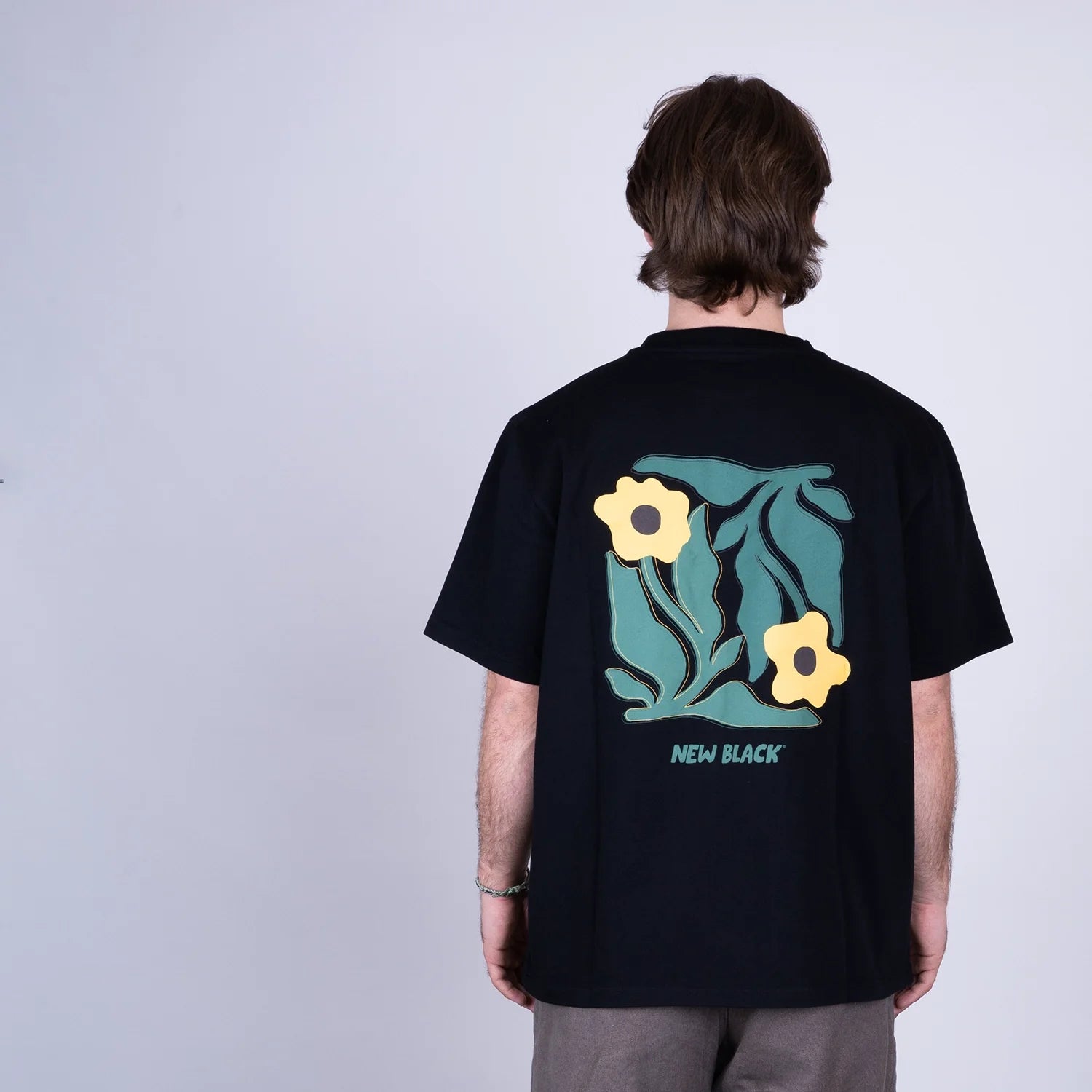 BOTANIC T-SHIRT - BLACK