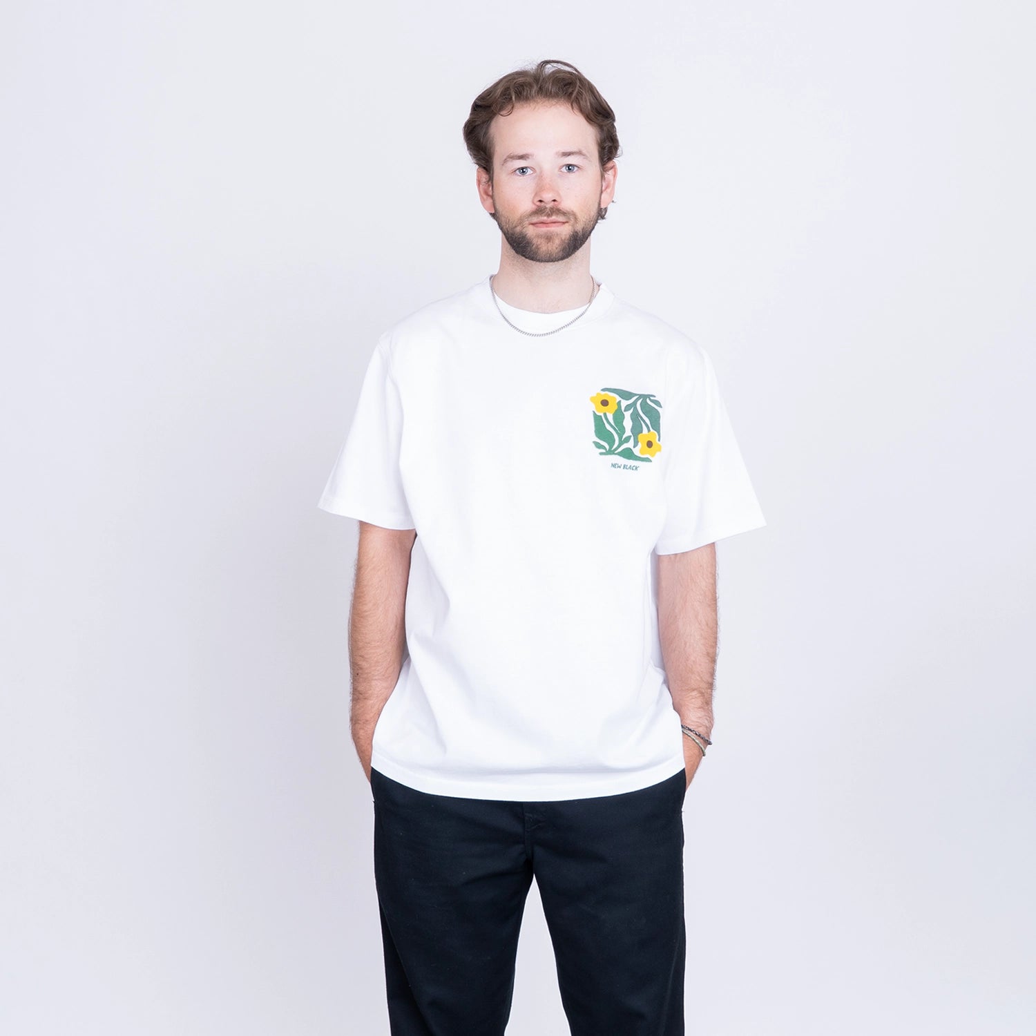 BOTANIC T-SHIRT - WHITE