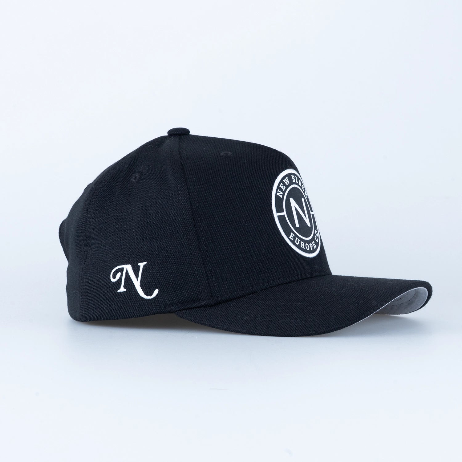 CIRCLE A-FRAME CAP - BLACK