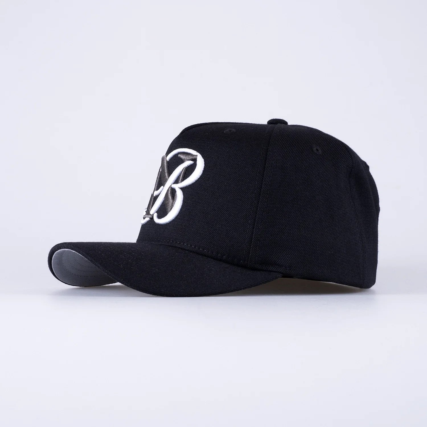 LETTER A-FRAME CAP - BLACK