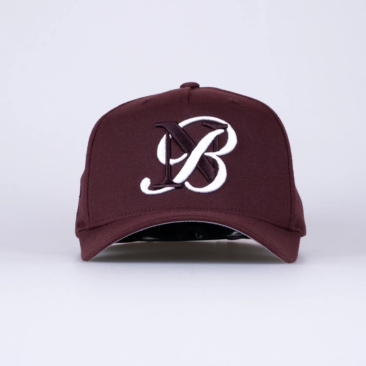 LETTER A-FRAME CAP - BURGUNDY