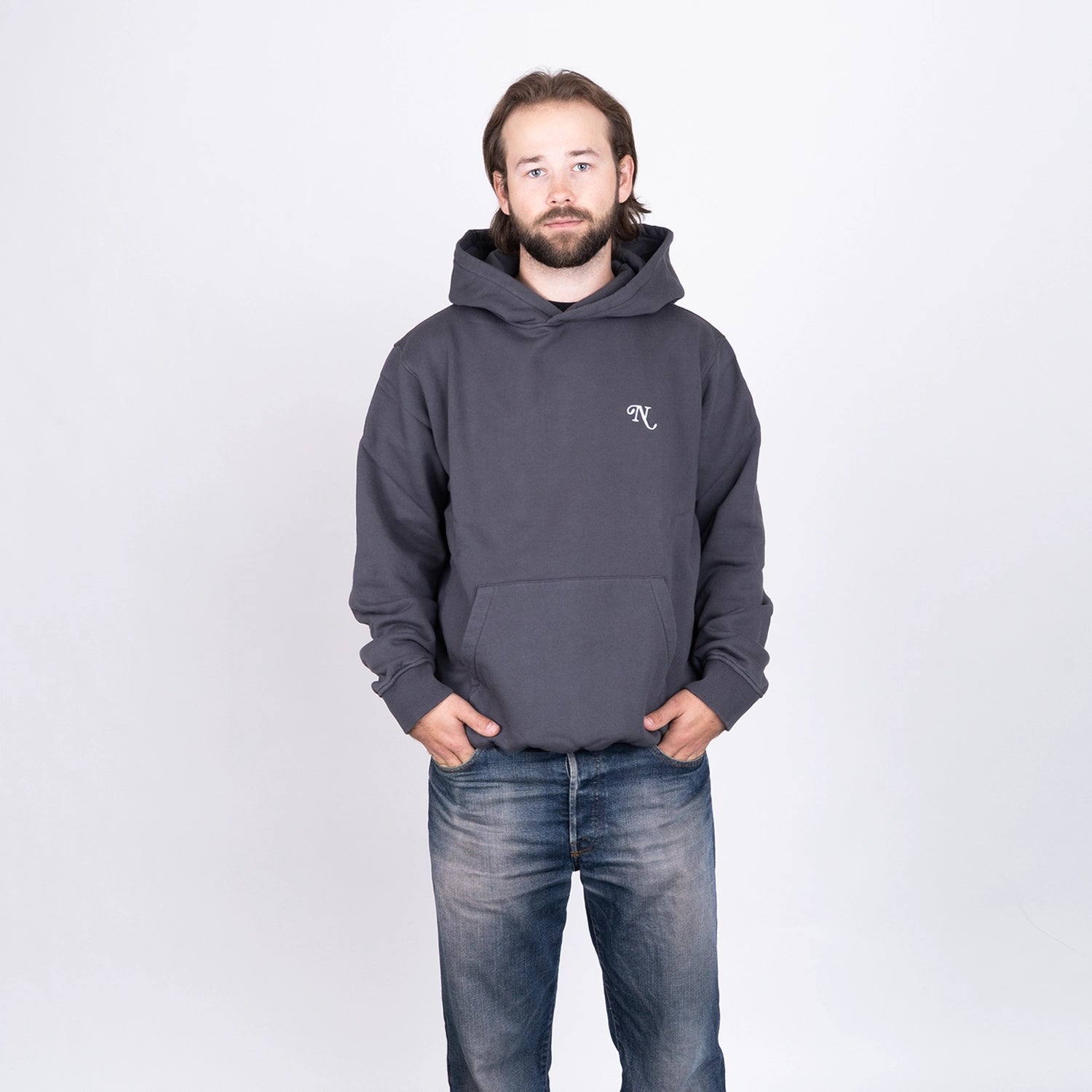 LUXE HOODIE - ASPHALT GREY